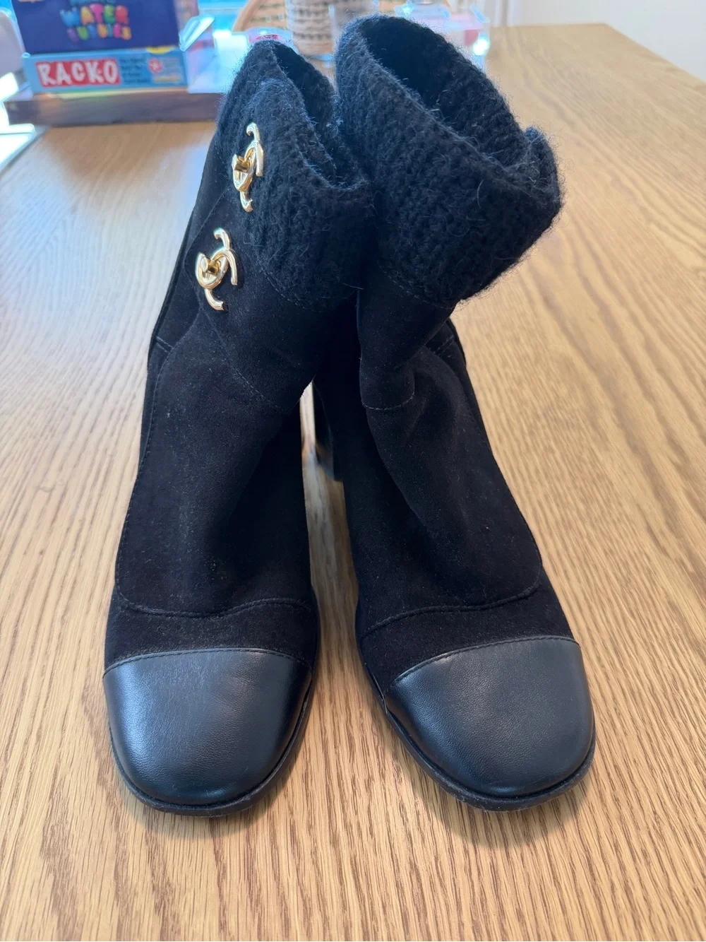 CHANEL ankle boots